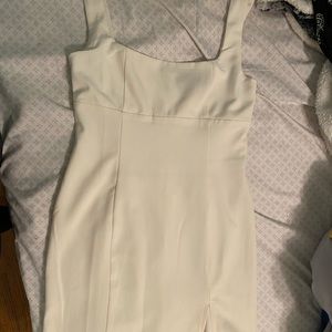 Perfect condition, worn once, white bodycon dress